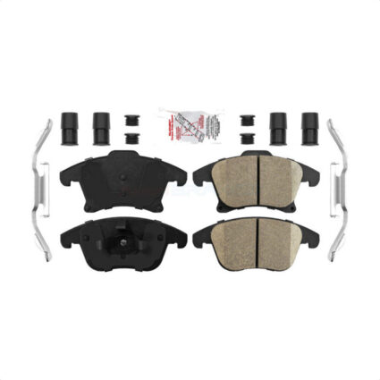 Front Ceramic Disc Brake Pads NWF-PTC1653 For Ford Fusion Lincoln MKZ Police Responder Hybrid SSV