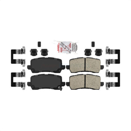 Rear Ceramic Disc Brake Pads NWF-PTC1698 For Acura TLX Honda Odyssey RLX