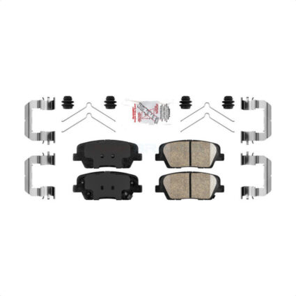 Rear Ceramic Disc Brake Pads NWF-PTC1816 For Kia Sorento Hyundai Santa Fe Sport Genesis G70 Stinger