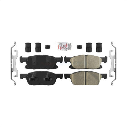 Front Ceramic Disc Brake Pads NWF-PTC1818 For Ford Edge Lincoln Nautilus MKX