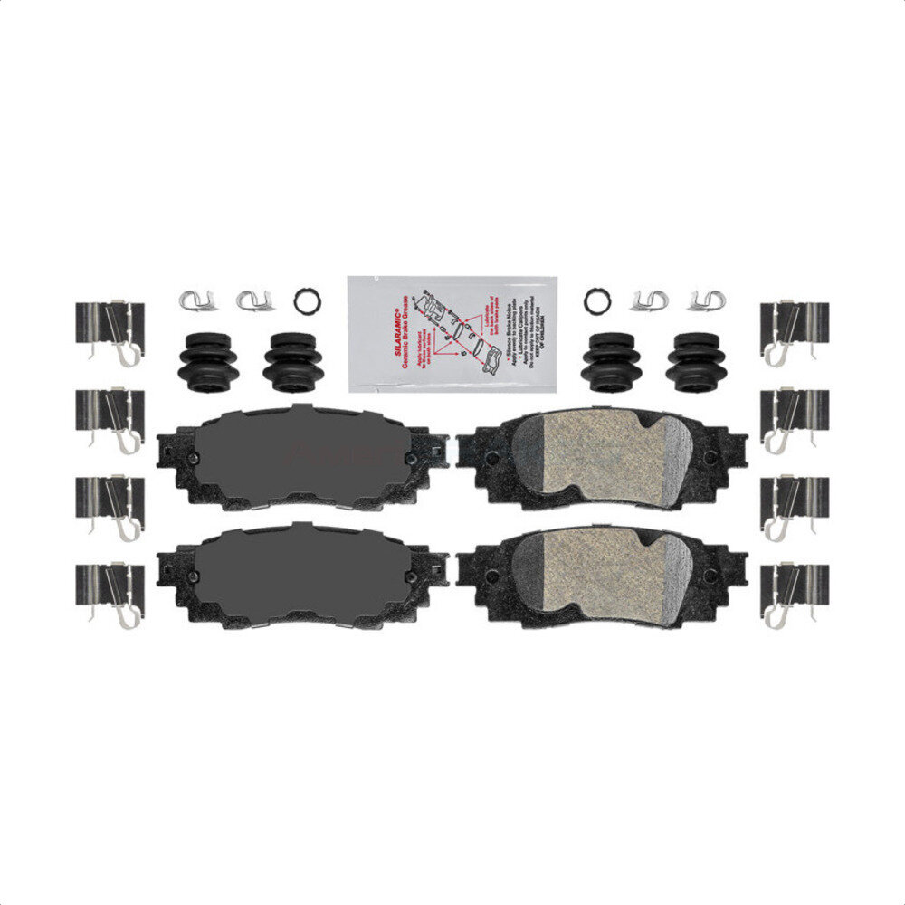 Rear Ceramic Disc Brake Pads NWF-PTC1879 For Lexus RX350 RX450h RX350L RX450hL