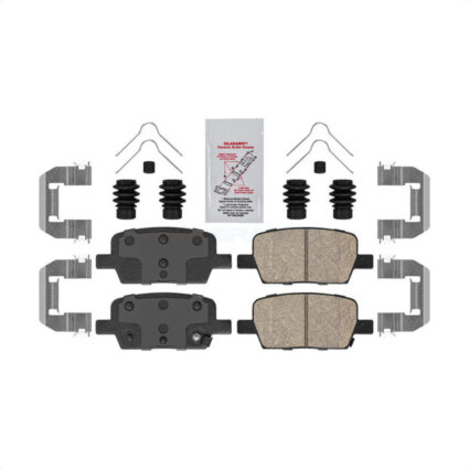 Rear Ceramic Disc Brake Pads NWF-PTC1914 For Chevrolet Cadillac XT5 Traverse GMC Acadia Camaro Buick