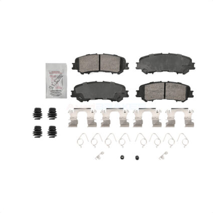 Rear Ceramic Disc Brake Pads NWF-PTC2032 For 2017-2023 Nissan TITAN