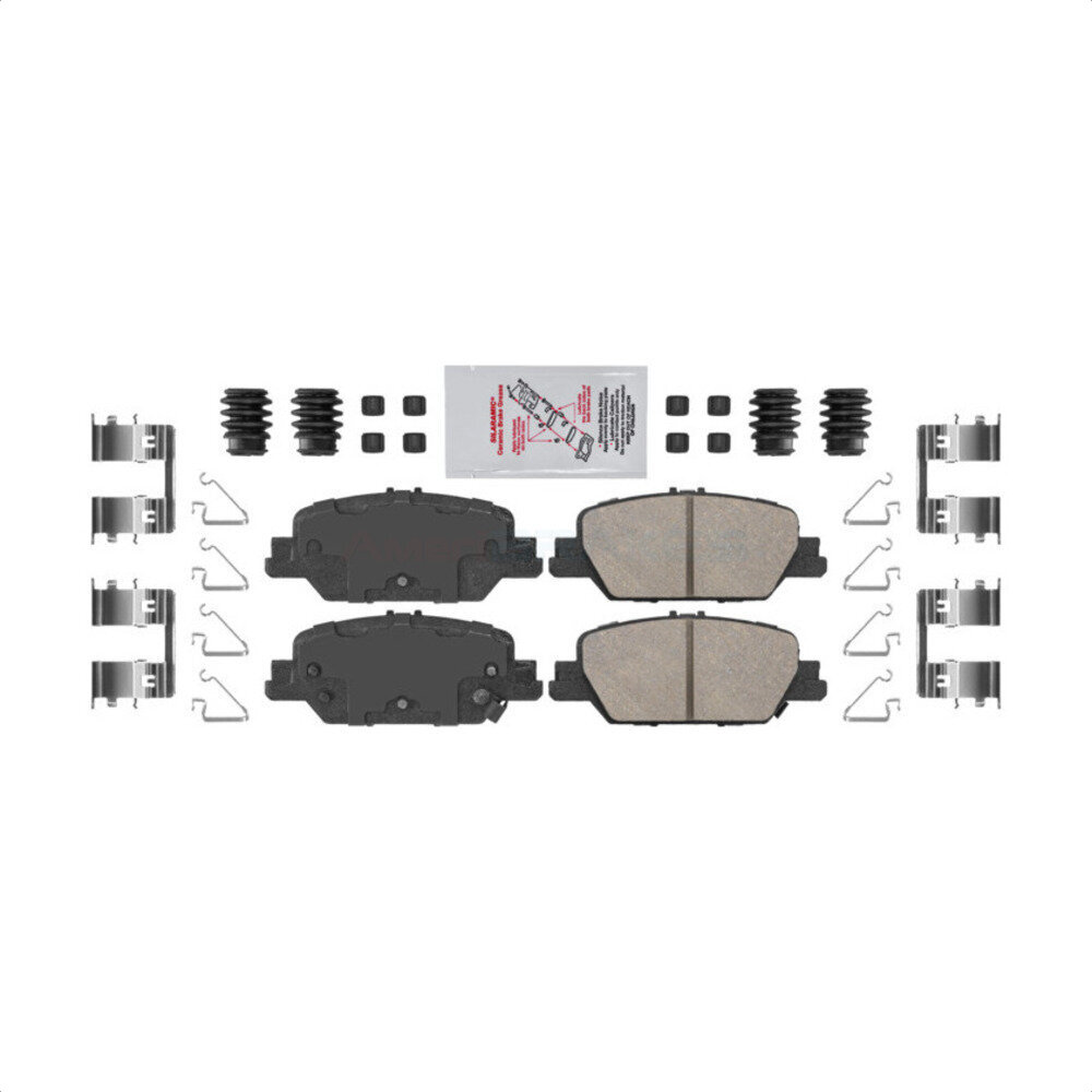 Rear Ceramic Disc Brake Pads NWF-PTC2037 For 2017-2024 Honda CR-V