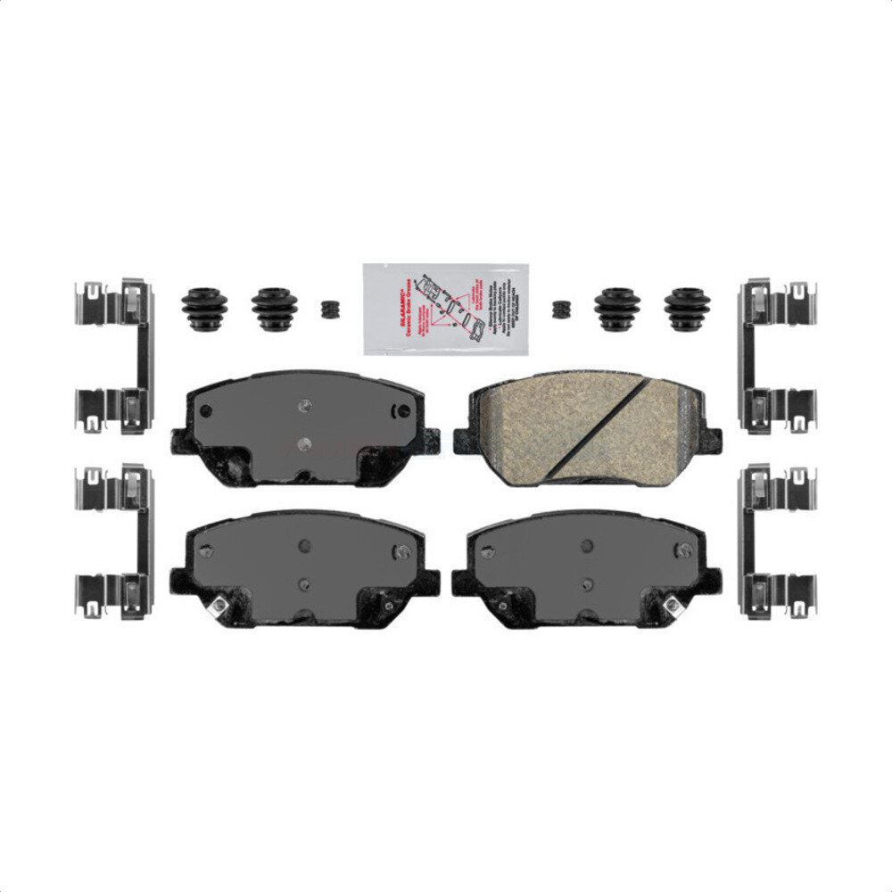 Front Ceramic Disc Brake Pads NWF-PTC2198 For 2019-2020 Hyundai Santa Fe
