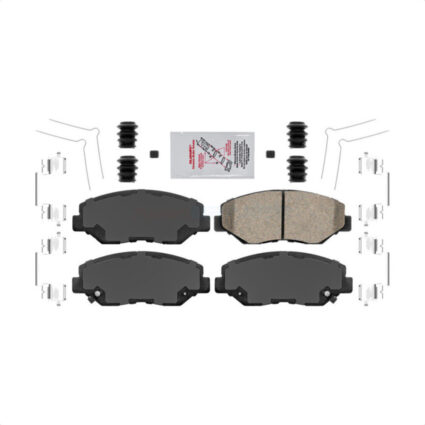 Front Ceramic Disc Brake Pads NWF-PTC914A For Honda Civic CR-V Acura ILX CR-Z