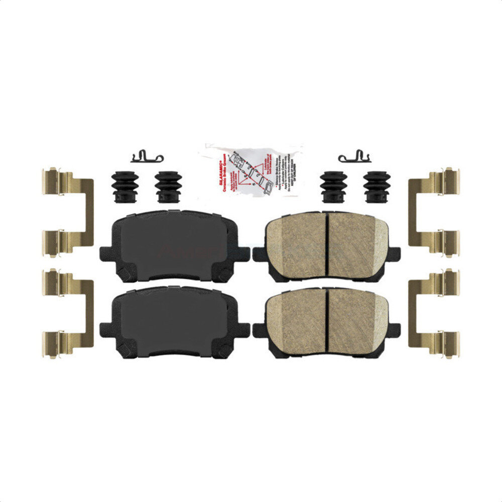 Front Ceramic Disc Brake Pads NWF-PTC923 For 2003-2008 Toyota Corolla Matrix Pontiac Vibe