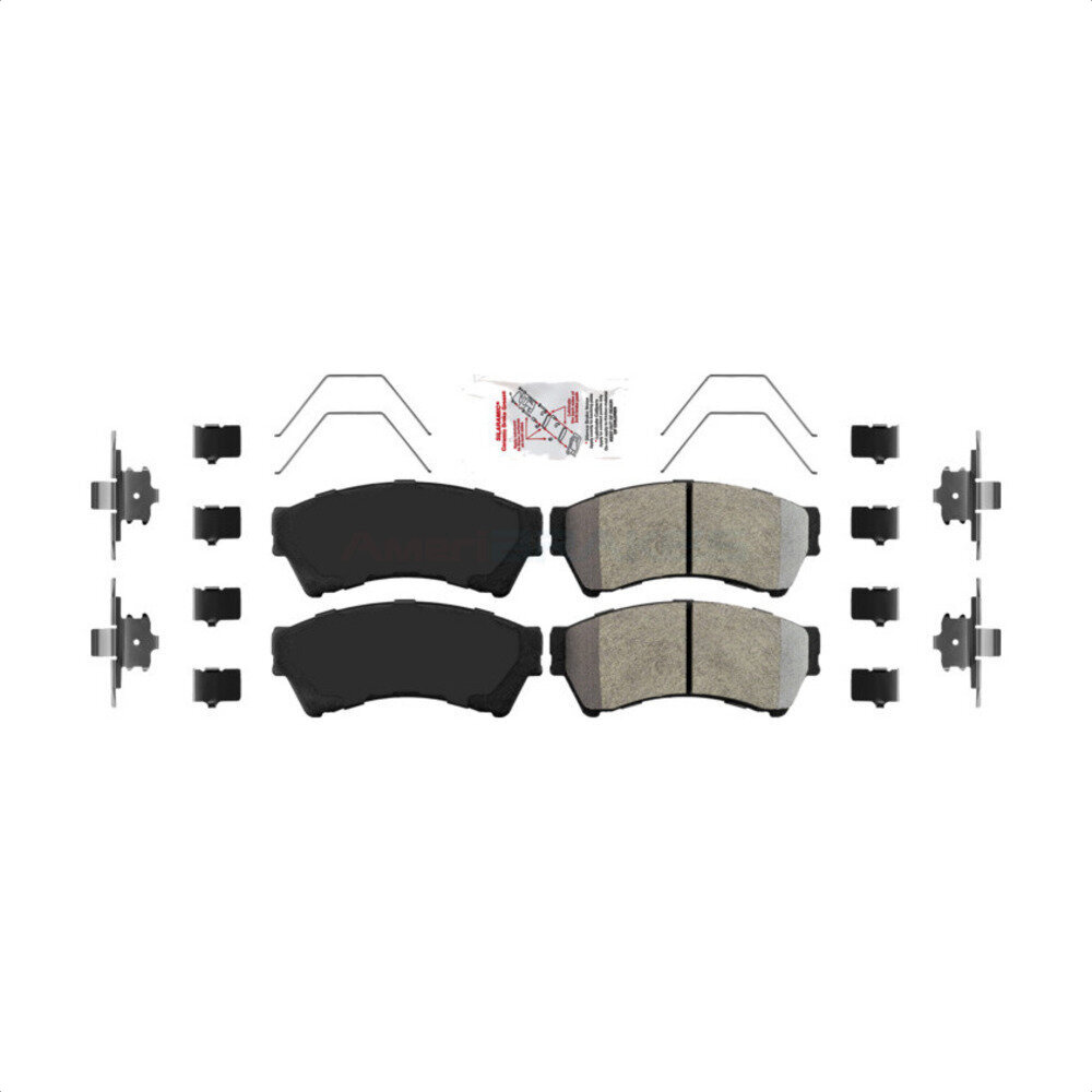 Front Semi-Metallic Disc Brake Pads NWF-PTM1164 For Ford Fusion Mazda 6 Lincoln MKZ Zephyr Mercury