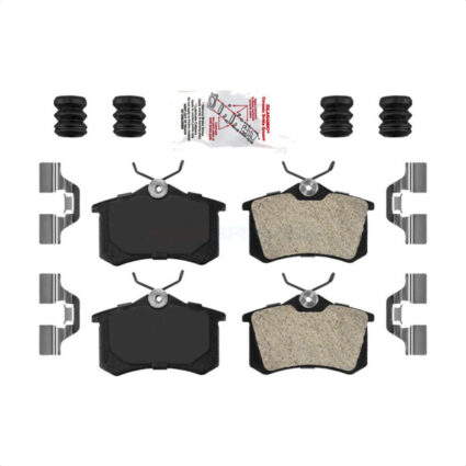 Rear Semi-Metallic Disc Brake Pads NWF-PTM340 For Volkswagen Golf Beetle Audi A4 Quattro Jetta A6 S4