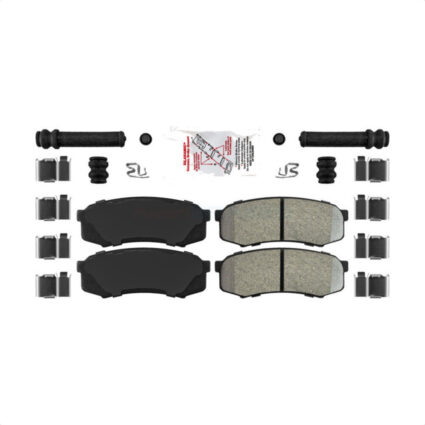 Rear Semi-Metallic Disc Brake Pads NWF-PTM606 For Toyota 4Runner FJ Cruiser Lexus GX460 Sequoia Land