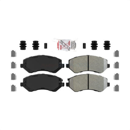 Front Semi-Metallic Disc Brake Pads NWF-PTM856 For Dodge Caravan Jeep Liberty Grand Chrysler Town &
