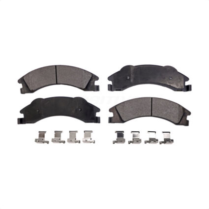 Rear Semi-Metallic Disc Brake Pads PPF-D1329 For Ford E-350 Super Duty E-250 E-150 E-450 Econoline