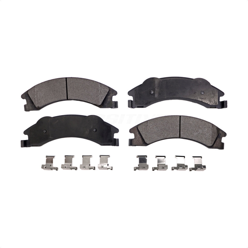 Rear Semi-Metallic Disc Brake Pads PPF-D1329 For Ford E-350 Super Duty E-250 E-150 E-450 Econoline