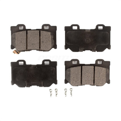 Rear Semi-Metallic Disc Brake Pads PPF-D1347 For INFINITI Q50 G37 Nissan 370Z Q60 M37 FX50 Z QX70