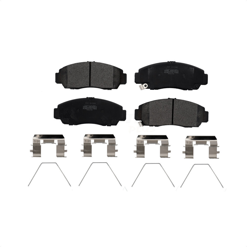 Front Semi-Metallic Disc Brake Pads PPF-D1506 For Honda Accord Acura TSX
