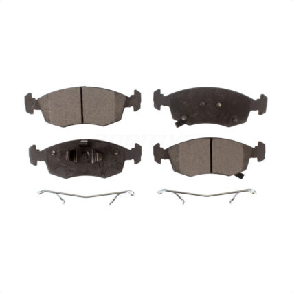 Front Semi-Metallic Disc Brake Pads PPF-D1568 For Fiat 500