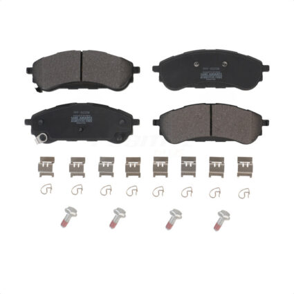 Rear Semi-Metallic Disc Brake Pads PPF-D2208 For 2019-2023 Ford Ranger