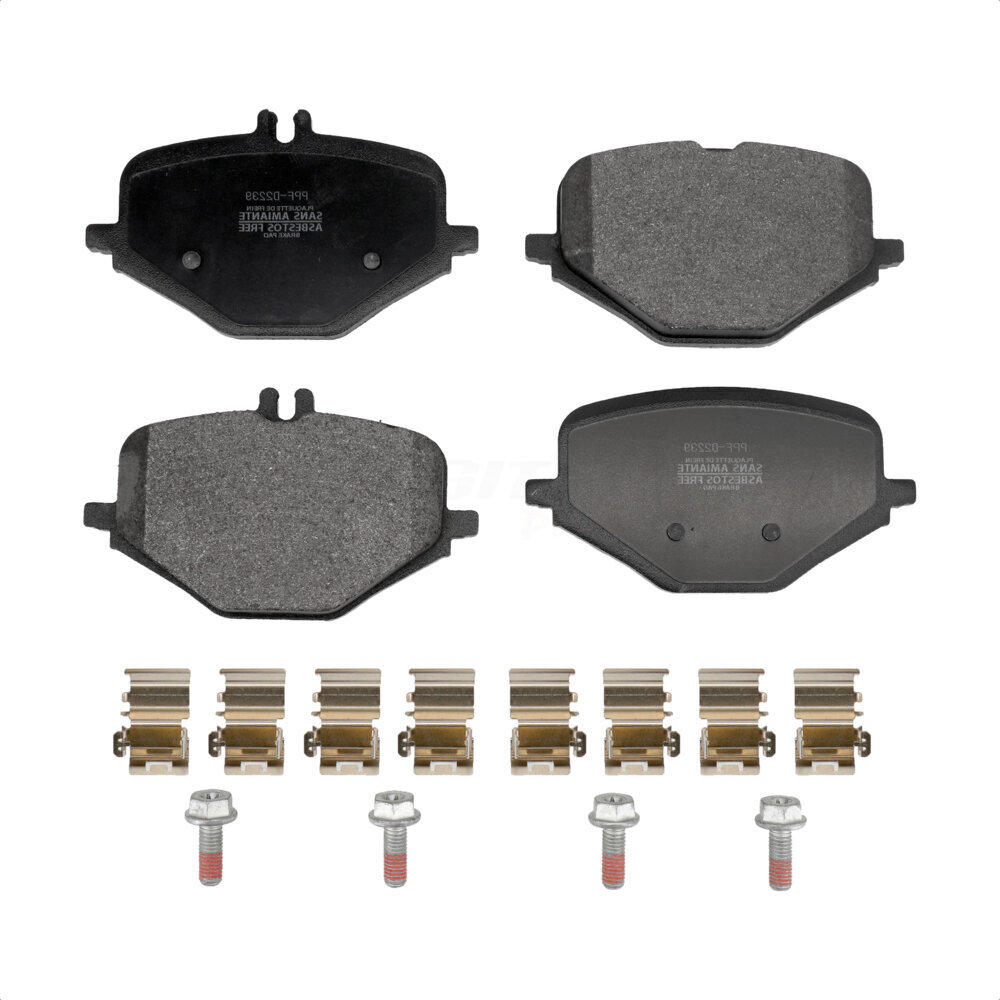 Rear Semi-Metallic Disc Brake Pads PPF-D2239 For Mercedes-Benz G63 AMG GLE53 GLE63 S GLS63