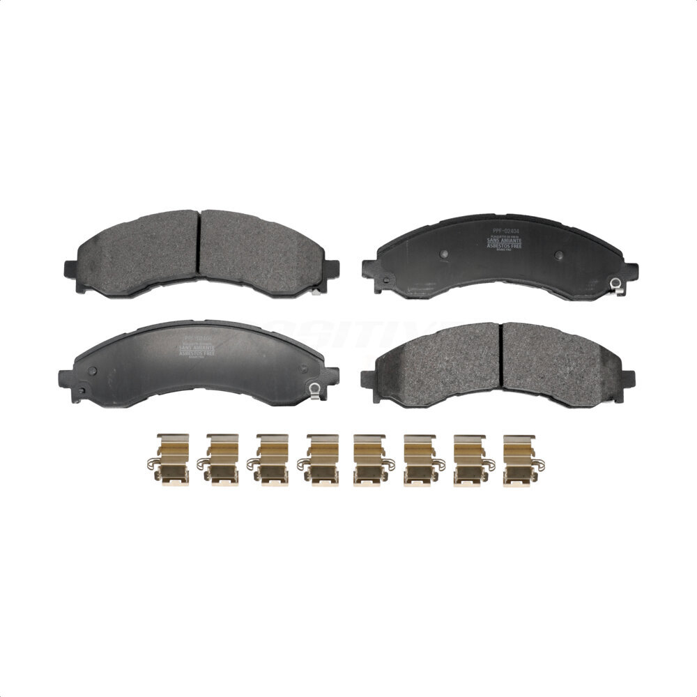Front Semi-Metallic Disc Brake Pads PPF-D2404 For GMC Chevrolet Savana 2500 Express 3500 4500