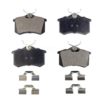 Rear Semi-Metallic Disc Brake Pads PPF-D340 For Volkswagen Golf Beetle Audi A4 Quattro Jetta Corrado