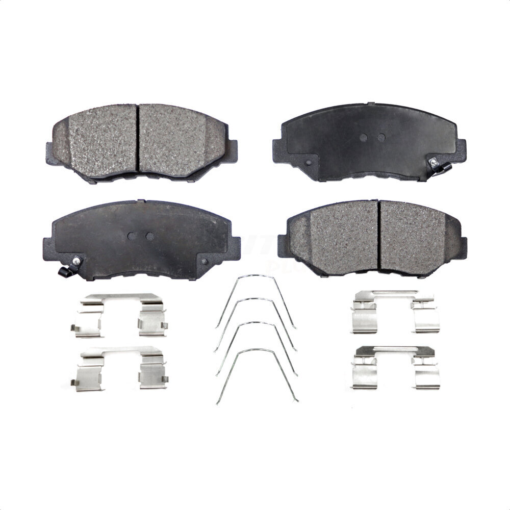 Front Semi-Metallic Disc Brake Pads PPF-D914 For Honda Civic CR-V Accord Pilot Fit Element Acura ILX