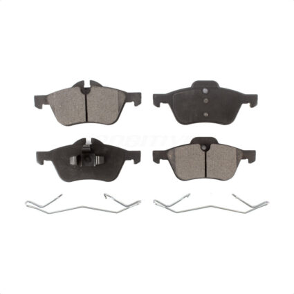 Front Semi-Metallic Disc Brake Pads PPF-D939 For 02-08 Mini Cooper With 276mm Diameter Rotor