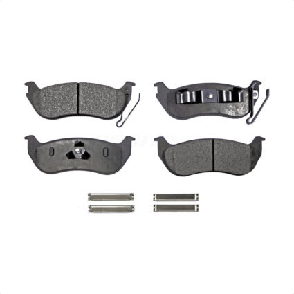 Rear Semi-Metallic Disc Brake Pads PPF-D981 For Jeep Liberty Ford Wrangler Explorer Sport Trac TJ