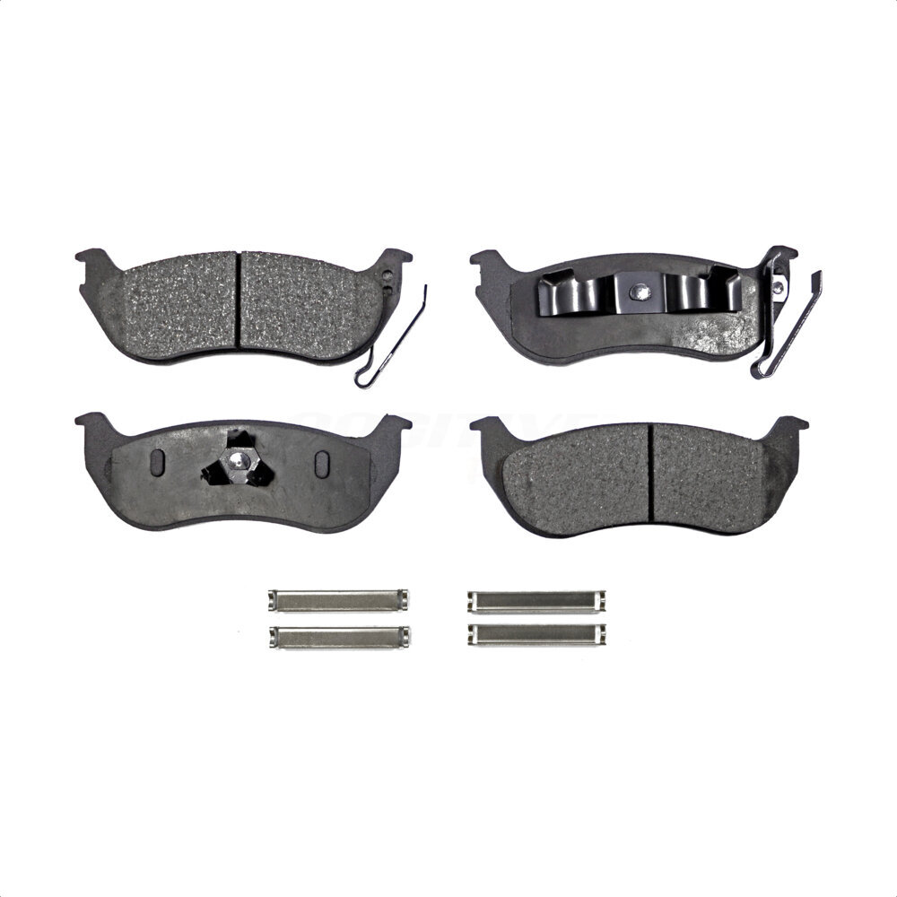 Rear Semi-Metallic Disc Brake Pads PPF-D981 For Jeep Liberty Ford Wrangler Explorer Sport Trac TJ