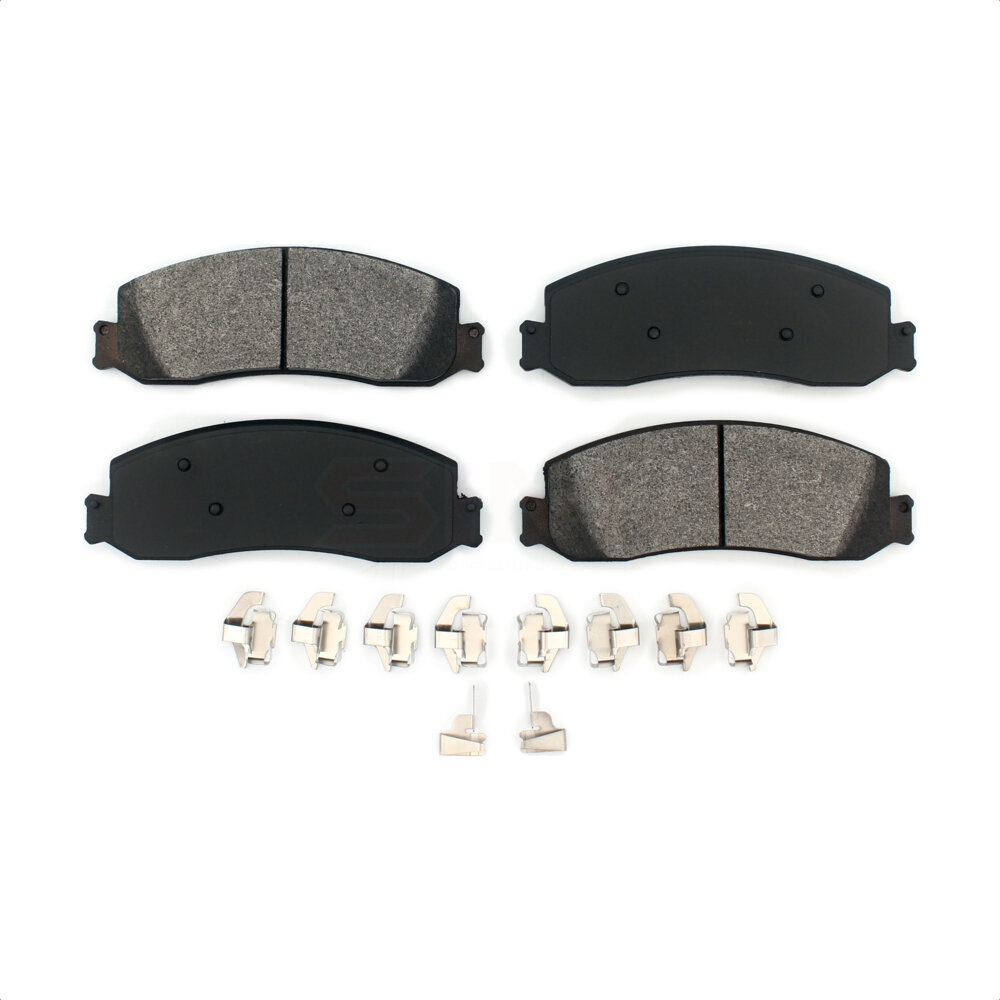 Front Semi-Metallic Disc Brake Pads SIM-1631A For Ford F-350 Super Duty F-250