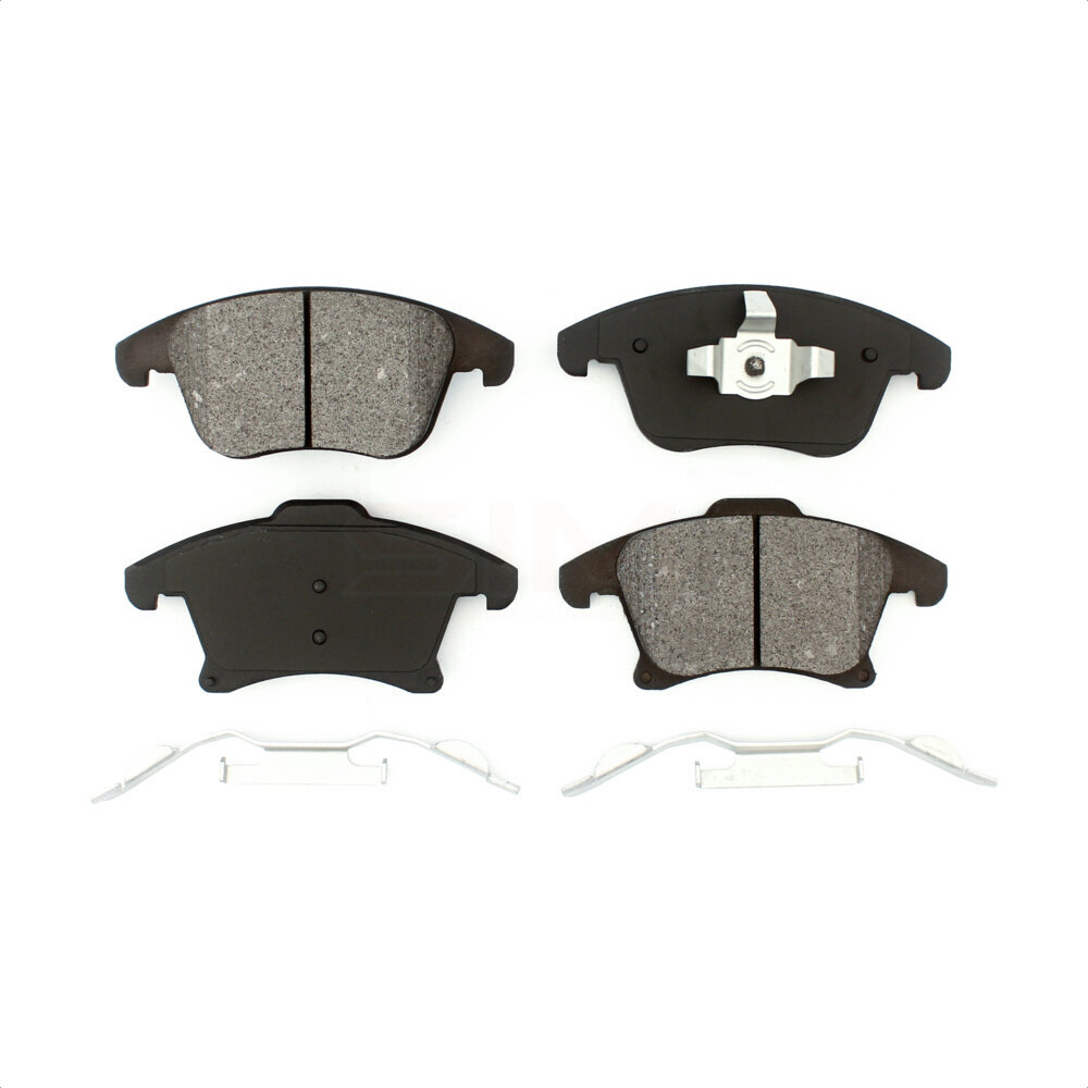 Front Semi-Metallic Disc Brake Pads SIM-1653 For Ford Fusion Lincoln MKZ Police Responder Hybrid SSV