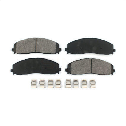 Front Semi-Metallic Disc Brake Pads SIM-1680 For Ford F-350 Super Duty F-250 F-450