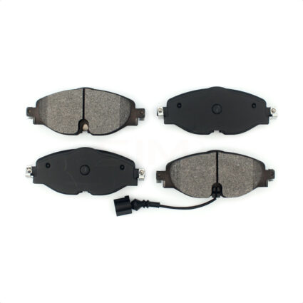Front Semi-Metallic Disc Brake Pads SIM-1760A For Volkswagen Golf Jetta SportWagen Taos Audi GTI A3