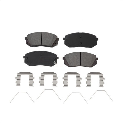 Front Semi-Metallic Disc Brake Pads SIM-1855 For Hyundai Kona Kia Seltos Sonata Forte Elantra GT EV