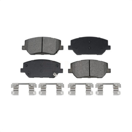 Front Semi-Metallic Disc Brake Pads SIM-2198 For 2019-2020 Hyundai Santa Fe