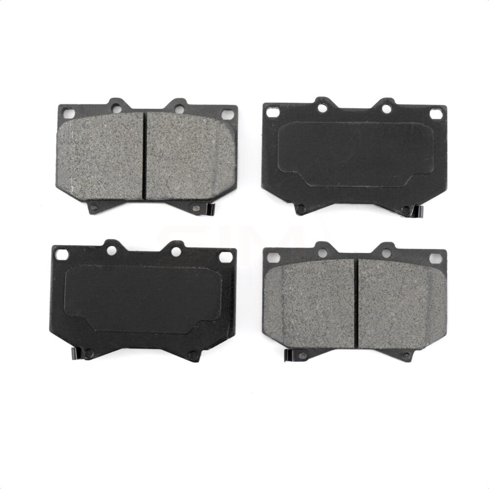 Front Semi-Metallic Disc Brake Pads SIM-812 For Toyota Tundra Sequoia 4.7" Plate Length