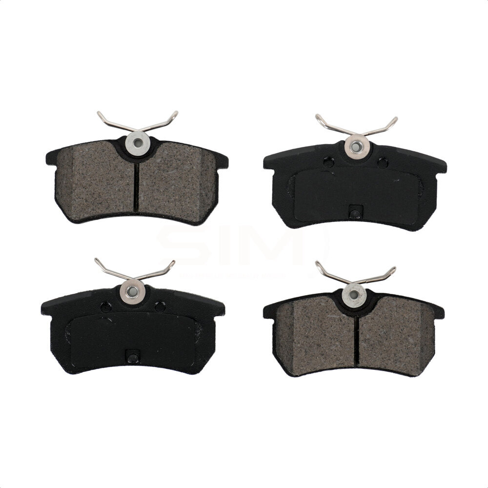 Rear Semi-Metallic Disc Brake Pads SIM-886 For Ford Focus Fiesta