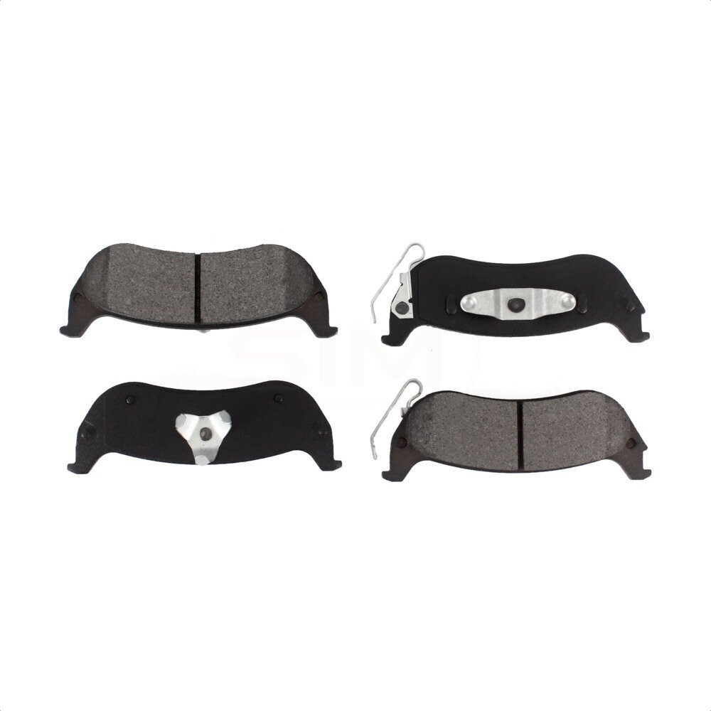 Rear Semi-Metallic Disc Brake Pads SIM-998 For 2004-2008 Chrysler Pacifica
