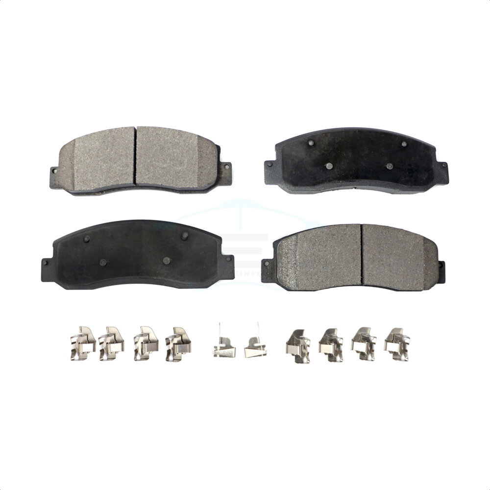 Front Ceramic Disc Brake Pads TEC-1069 For Ford F-350 Super Duty F-250 F-450