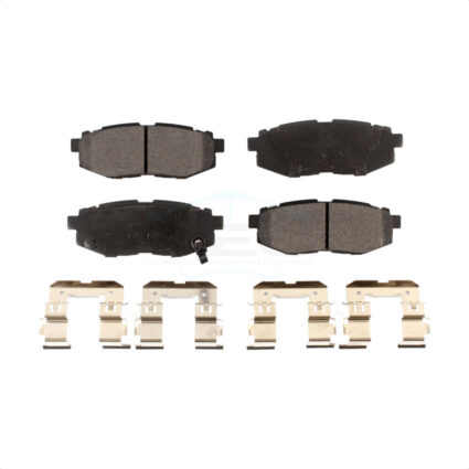 Rear Ceramic Disc Brake Pads TEC-1124 For Subaru Forester Outback Legacy BRZ WRX Scion FR-S Tribeca