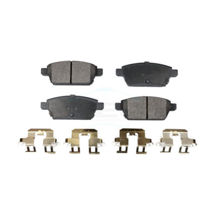 Rear Ceramic Disc Brake Pads TEC-1161 For Ford Fusion Mazda 6 Lincoln MKZ Zephyr Mercury Milan