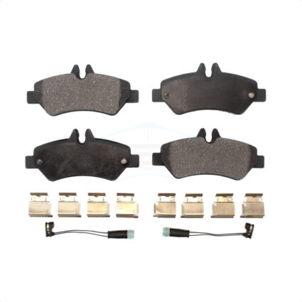 Rear Ceramic Disc Brake Pads TEC-1317A For Mercedes-Benz Sprinter 2500 3500 Dodge Freightliner