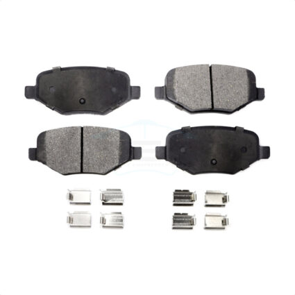 Rear Ceramic Disc Brake Pads TEC-1377 For Ford Explorer Edge Flex Lincoln Taurus MKX Police Utility