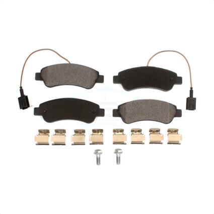 Rear Ceramic Disc Brake Pads TEC-1490 For 2014-2021 Ram ProMaster 2500 3500 1500 With Solid Rotor