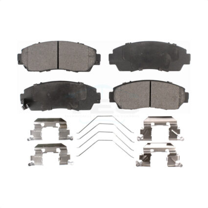 Front Ceramic Disc Brake Pads TEC-1521 For Honda CR-V Odyssey Civic Acura RDX Passport Subaru Legacy