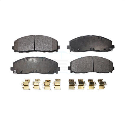 Front Ceramic Disc Brake Pads TEC-1589 For Dodge Grand Caravan Journey Jeep Wrangler Chrysler Town &
