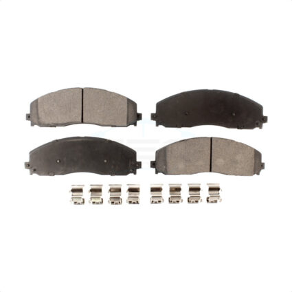 Front Ceramic Disc Brake Pads TEC-1680 For Ford F-350 Super Duty F-250 F-450