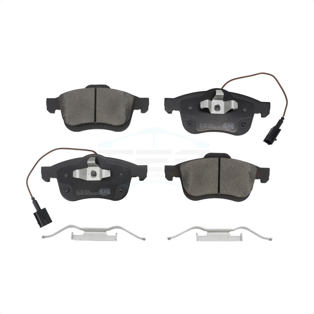 Front Ceramic Disc Brake Pads TEC-1721A For Ram ProMaster City Fiat 500L