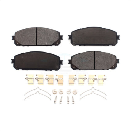 Front Ceramic Disc Brake Pads TEC-1843 For 2014-2023 Jeep Cherokee With Dual Piston Caliper