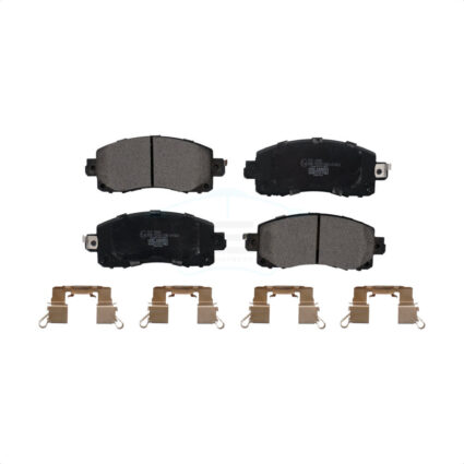 Front Ceramic Disc Brake Pads TEC-2045 For Subaru Crosstrek Forester Outback Impreza WRX Legacy