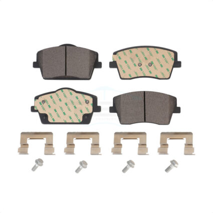 Front Ceramic Disc Brake Pads TEC-2137 For 2019-2023 Volvo XC40 With 322mm Diameter Rotor